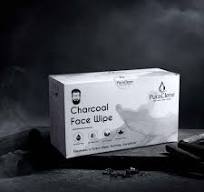 Charcoal Face Wipe for Adults - 50 Pcs Wet Wipes for Adults