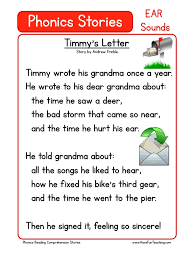 Letter g jolly phonics story. Ear Sounds Phonics Stories Pdf