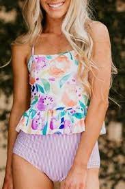 Tankini Set Bandeau Underwired Halter Tankinis Swiminfancy Swimwear Women Tankini Swimsuits For Women Tankini Set Peplum Tankini