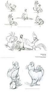Cartoon Bird With Hair On Head Bird Cartoon Design Illustrations 38 Ideas For 2019 Design Bird Cartoon Character Design Cartoon Design Character Design References
