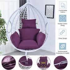 Hanging egg chairs can completely elevate your patio or outdoor seating area. Buy Hanging Hammock Chair Swinging Garden Outdoor Soft Seat Cushion Seat 220kg Dormitory Bedroom Hanging Chair Back With Pillow At Affordable Prices Free Shipping Real Reviews With Photos Joom