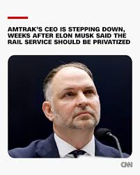 Amtrak  CEO Resigns Following Privatization Comments By Elon Musk: Key Facts