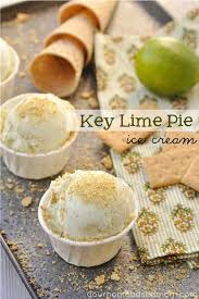 Key Lime Pie Ice Cream Recipe Key Lime Pie Ice Cream Ice Cream Pies Homemade Ice Cream
