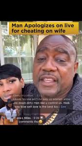 Husband apologizes to wife