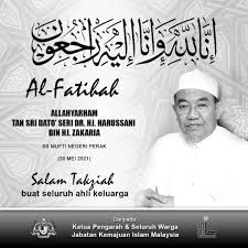 Genealogy discussion about semoga roh cik zai dicucuri rahmat. Jakim S Tweet Al Fatihah Salam Takziah Buat Seluruh Ahli Keluarga Allahyarham Tan Sri Dato Seri Dr Hj Harussani Bin Haji Zakaria Ss Mufti Negeri Perak Atas Kembalinya Ke Rahmatullah Pada 30 Mei