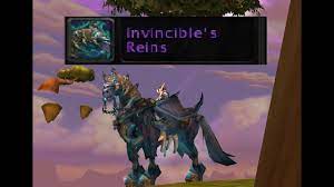 Invincible was the steed of arthas menethil, both in life and harp cover of invincible from the wrath of the lich king wow ost. Wow Invincible S Reins Rare Mount Drop Youtube