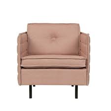 zuiver fauteuil jaey roze textiel metaal 72x90x76cm fauteuil zuiver fauteuil meubel ideeen