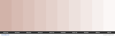 Tints Of Clam Shell Color D2b3a9 Hex Hex Color Palette Hex Colors Peach Color Palettes
