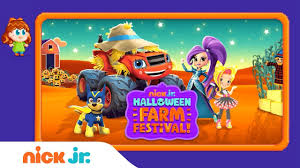 Gamers will float along a lazy river with zuma, brave a wild water ride with shimmer & shine, head down a water slide with gil, and race through a water speedway with blaze. Halloween Farm Festival Game Walkthrough Ft Paw Patrol Blaze Sunny Day Nick Jr Gamers Youtube