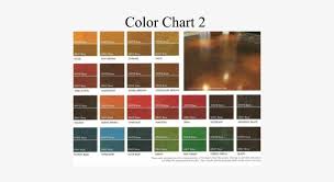 Concrete Dye Color Chart Kemiko Acid Stain Color