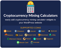 How our btc calculator works: Cryptocurrency Mining Calculators For Wordpress By Daftplug Codecanyon