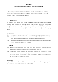 Kucoba kurebahkan diriku di kasur. Kertas Kerja Hari Keluarga Jabatan