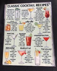 Cocktails Our Range Of Metal Wall Signs Mojito Margarita Bloodymary Clovercottagegifts Classic Cocktail Recipes Drinks Alcohol Recipes Alcohol Recipes