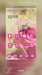 free love rose theme for cm launcher