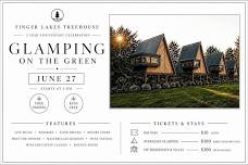 Glamping on the green