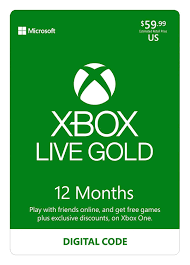Xbox Live Gold 12 Month Membership Digital Code In 2020 Xbox Live Xbox Video Games Xbox