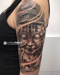  230 Ide Buddha Tato Ide Tato Desain Tato