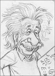 How To Draw Cartoon Caricatures Albert Einstein Tom S Mad Blog Caricature Drawing Caricature Sketch Cartoon Drawings