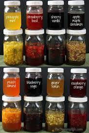 Natural Fruit Herb Honey Syrups