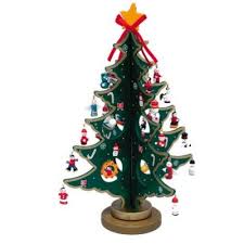 Mini Wooden Christmas Tree Ornaments Wooden Christmas Trees Christmas Tree Decorations Wooden Ornaments