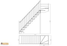 Escalier Quart Tournant Haut En H Tre 80 Cm Levigne Dimension Escalier Droit Escalier Quart Tournant Calcul Escalier Dimension Escalier