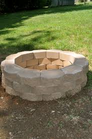 To build a temporary cinder block fire pit, arrange blocks in a ring, adjusting each so corners touch. Diy Brick Fire Pit With Chimney Novocom Top