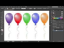 How To Draw A Balloon In Adobe Illustrator Graphic Design Tutorials Illustration Illustrator Tutorials