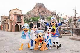 東京ディズニーシー プルート ミッキー ミニー ドナルド グーフィー ディズニーテーマパーク ディズニー ディズニー 写真