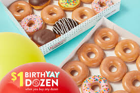 Has anyone ever wondered what happened next? Krispy Kreme Birthday Deal How To Get A Dozen Doughnuts For 1 On Friday July 16 Nj Com