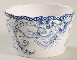 222 Fifth Pts Adelaide Blue And White Individual Appetizer Bowl Blue White Decor Blue And White China Blue And White