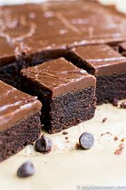 A Thick Moist And Fudgy Brownie Topped With A Fudge Like Frosting Delicious Brownies Desserts Best Brownies