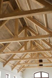 Image Result For How To Put An Open Type Ceiling Exposing Roof Trusses Roof Design House Roof Timber House