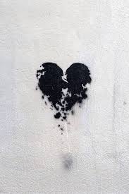 Pin Di Kitty Me0w Su Kitty S Shredded Cuore Spezzato Bianco E Nero Cuore Ferito
