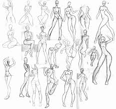 Before we begin drawing out the body types, we will start by creating a base that we'll flesh out with the body types in the following steps. Female Human Anatomy Drawing