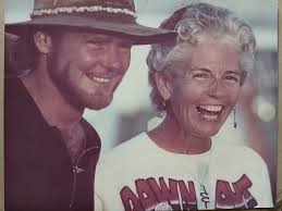 Thought I would post this memory from Chowchilla. Red Baron won the  Crowd-pleaser trophy. Holding the trophy is a young Fritz (Pete) Kaiser,  with my twin daughters