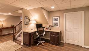 See more ideas about basement office, craft room office, small office. 5 Benefits To Creating A Home Office In Your Finished Basement Matrix Basement Systems Inc Blog
