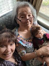 I just went and seen my mom at home. They couldn't get her vitals and said  from now to 3 days. She will be 80