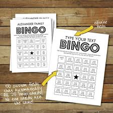 Types Of Bingo Games To Play Bingo Cards Custom Bingo Cards Type Your Own Text Cards Etsy Custom Bingo Cards Bingo Cards Bingo