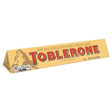 Toblerone Swiss Milk Chocolate Candy Bar 12 6oz In 2021 Milk Chocolate Candy Toblerone Chocolate Milk