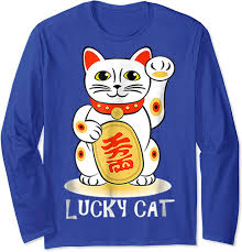 Lucky Cat T Shirt Maneki Neko T Shirt Cat T Shirt 159975 Lucky Cat Cat Tshirt Cat T