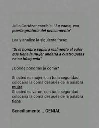 El Valor De Una Coma Cortazar Poemas Cortazar Julio Cortazar