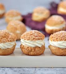 How To Make Choux A La Creme Aka Homemade Classic French Cream Puffs These Delicious Sweet Treats In 2020 Cream Puff Recipe Banana Chocolate Chip Muffins Cream Puffs