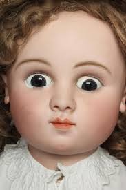 A large jules nicholas steiner bisque socket head doll