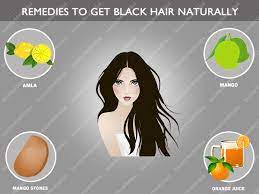 Then gently apply the mixture throughout your hair and rinse with water. How To Turn White Hair Into Black Premature Greying Remedies