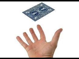 The playing card will float underneath your hand. How To Do The Floating Card Trick No Strings Youtube