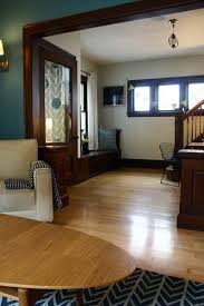 Colour Of Wood Moldings Dark Wood Trim Home Blue Grey Rooms