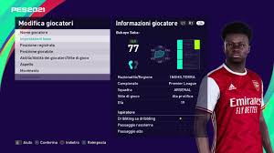 Find out everything about bukayo saka. Efootball Pes 2021 Buyako Saka Edit