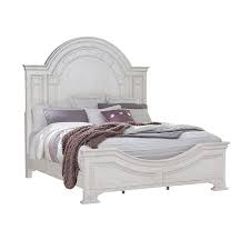 Get up to 70% off now! Glendale Estates Panel Bedroom Set Distressed White By Pulaski Furniture Furniturepick