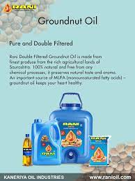 Rani Premium Edible Oils Double Filtered Groundnut Oil Food Foodgasm Foodblog Foodstyling Foodforthought Recipe Re Edible Oil Oils Recipe Of The Day