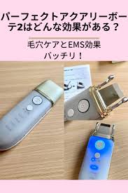 パーフェクトアクアリーボーテ2はどんな効果がある 使い方や注意点は 毛穴ケアとems効果でバッチリ ems 効果 毛穴 どんより